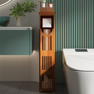 ORGANIZEDLIFE Free Standing Toilet Paper Holder