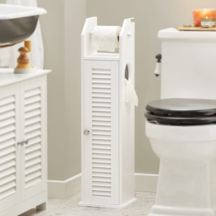 ORGANIZEDLIFE Free Standing Toilet Paper Holder