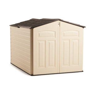 RUBBERMAID 5 ft. W x 6 ft. D Plastic Storage Shed