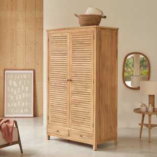 TIKAMOON Suzette Solid Wood Armoire