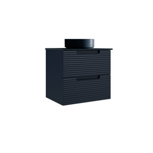 LUCENA BATH Moncler 24'' Single Bathroom Vanity with Resin Top