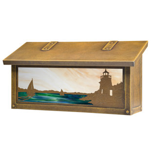 AMERICA'S FINEST LIGHTING COMPANY Coastal Cottage Wall Mounted Mailbox