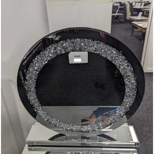 MODERNHOMESSTORE Nova Glass Round Floor Mirror