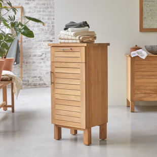 TIKAMOON Soho Solid Wood Freestanding Bathroom Cabinet