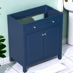 AFIA PREMIUM COLLECTION 29.4'' Single Bathroom Vanity Base Only in Blue