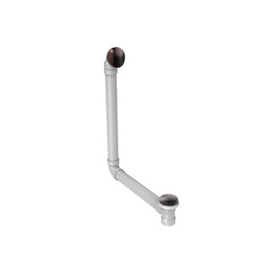 JACUZZI® Leg Tub Drain 26" H with Overflow