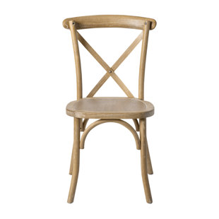 AUGUST GROVE® Solid Wood Stacking Side Chair