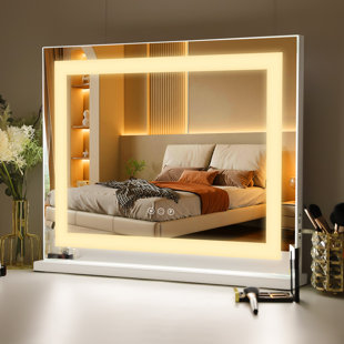 BLUE ELEPHANT Prestano Rectangle LED Metal Mirror