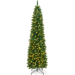 VeryMerry 'Aspen' Christmas Tree with 200 Built-In Warm White LED Lights - 5FT