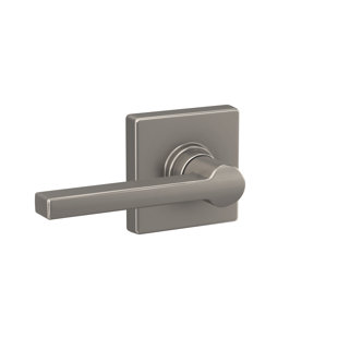 SCHLAGE J Series Solstice Lever Hall and Closet Lock with Collins Trim