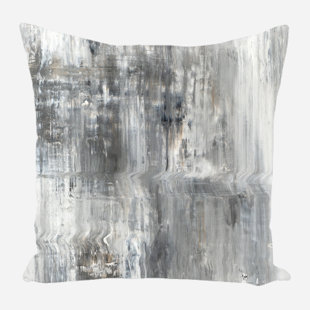 JOHN BEARD COLLECTION Linen Square Pillow Cover & Insert by John Beard