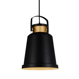 CWI LIGHTING Elisa 1-Light Single Bell Pendant