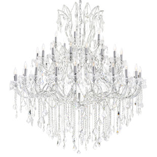 ROSDORF PARK Kiroko Crystal 49-Light Chandelier