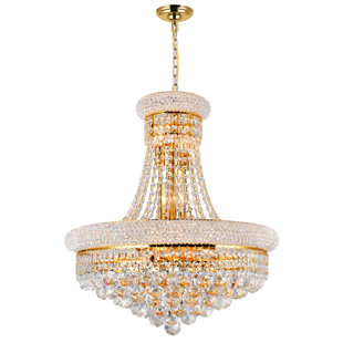 ROSDORF PARK Andres 14 - Light Dimmable Empire Chandelier