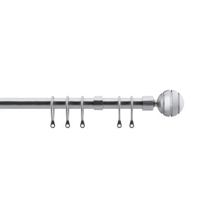 HOME LOFT CONCEPT Adjustable Single Curtain Pole