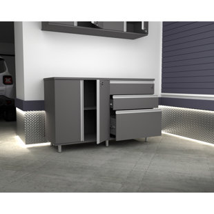 WFX UTILITY™ Single Storage Cabinet ( 34.65'' H x 55.12'' W x 20.28'' D)