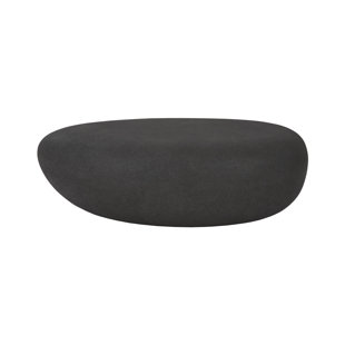 PHILLIPS COLLECTION River Stone Drum Coffee Table