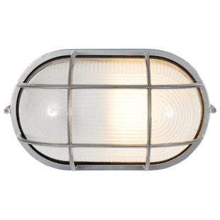 BREAKWATER BAY Yockey 1 - Bulb Outdoor Bulkhead Light