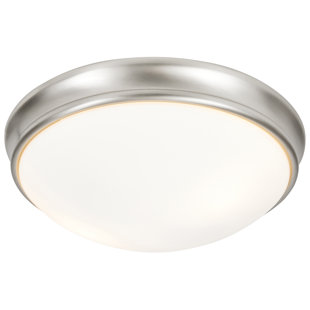 WINSTON PORTER Anastajia Glass Flush Mount