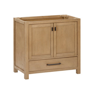 AVANITY Modero 36'' Single Bathroom Vanity Base Only in Brushed Oak Finish