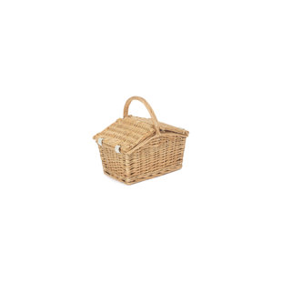 ALPEN HOME Double Lidded Hamper Basket
