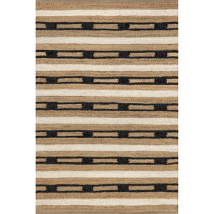 Emily Henderson x Rugs USA Raleigh Striped Jute Area Rug