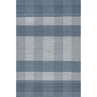 Emily Henderson x Rugs USA Oregon Plaid Wool Area Rug