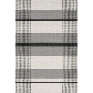 Emily Henderson x Rugs USA Portland Plaid Wool Area Rug