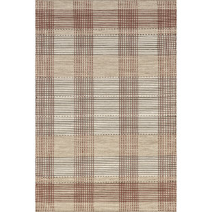 Emily Henderson x Rugs USA Oregon Plaid Wool Area Rug
