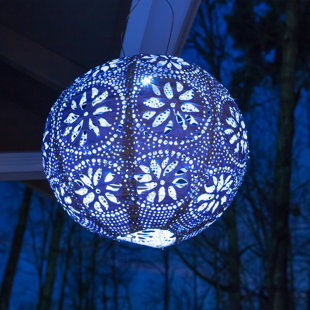ALLSOP HOME AND GARDEN 12'' Solar Powered Integrated LED Outdoor Lantern