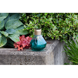 ALLSOP HOME AND GARDEN 7'' Solar Powered Integrated LED Outdoor Lantern