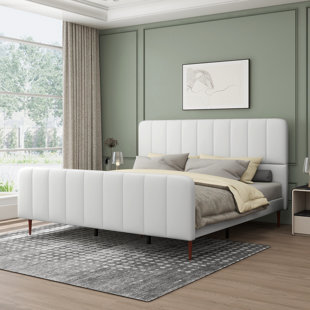 MERCER41 Sarosh Upholstered Platform Bed