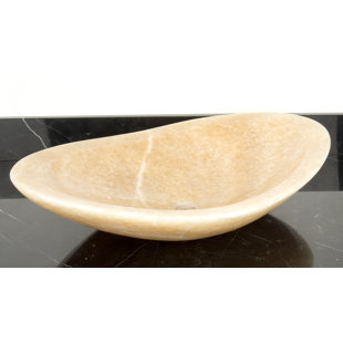 D'Vontz 15.25'' Stone Oval Bathroom Sink