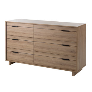 SOUTH SHORE Fynn 6 Drawer Dresser