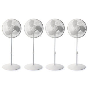 Lasko 47'' Oscillating Pedestal/Standing Fan Fan (Set of 4)