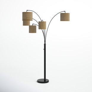 BIRCH LANE™ Willowdale 82'' Black Tree Floor Lamp