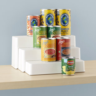 YouCopia® ShelfSteps™ Can Organizer 3-Shelf Tiered Organizer