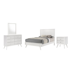 CDECOR HOME FURNISHINGS Danielle Standard 4 Piece Configurable Bedroom Set