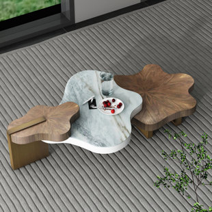 WEIYU HOME Nesting Coffee Table