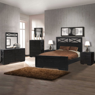 COTTAGE CREEK Crescent 3-Piece Bedroom Set in Brown