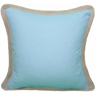 XIA HOME FASHIONS Classic Jute Feather Reversible Throw Pillow