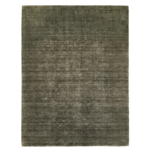 HOKKU DESIGNS Janasha Hand Loomed Solid Color Rug