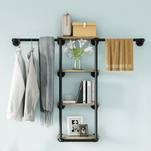 WENDES KEM Metal Wall-Mounted Drying Rack