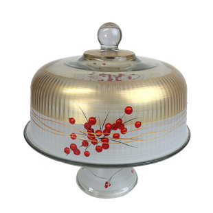 GOLDEN HILL STUDIO Berries 'n Branches Cake Stand