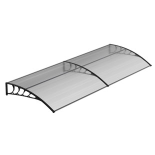 BRING HOME FURNITURE Window Awning Door Canopy Exterior, Awning for Front Door Entrance, Polycarbonate Cover Sun Shelter