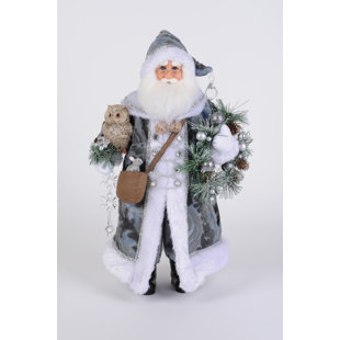 KAREN DIDION ORIGINALS Snowy Serenity Santa