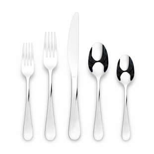 ORNATIVE FLATWARE NOA 18/0 Stainless Steel Mirror Flatware Set