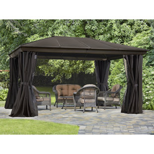 GAZEBO PENGUIN Venus 16 Ft. W x 12 Ft. D Aluminum Patio Gazebo