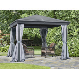 GAZEBO PENGUIN Venus 10 Ft. W x 10 Ft. D Aluminum Patio Gazebo