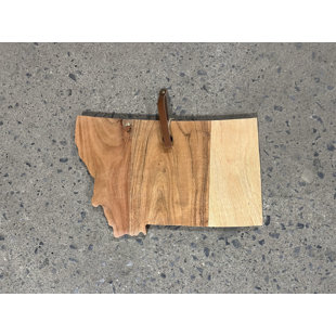 BIDKhome Montana Acacia Wood Cutting Board